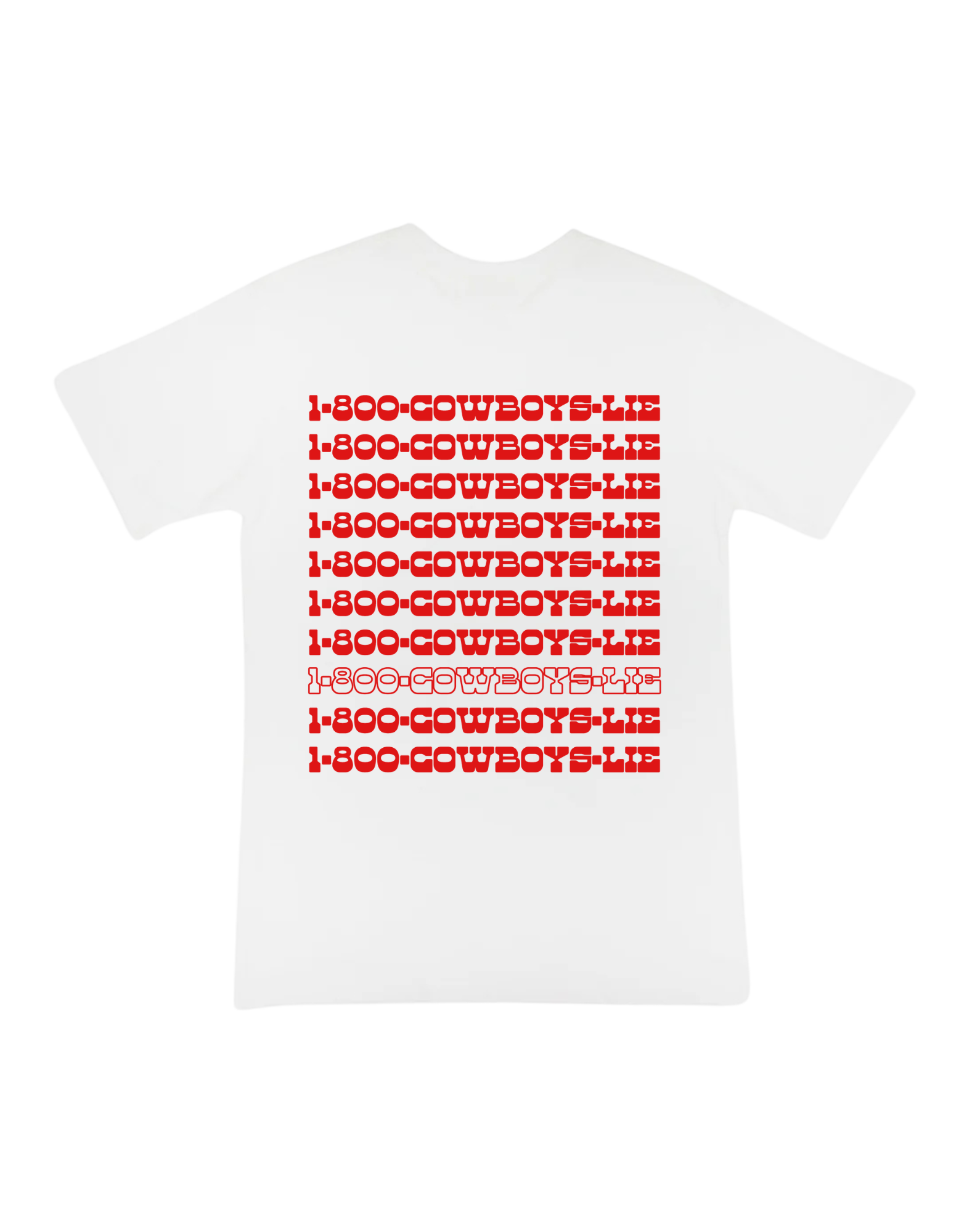 Ward Whimsey - Vendita all'ingrosso Maglietta stampata - Unisex - 1-800-Cowboy Lie - Maglietta Grafica0