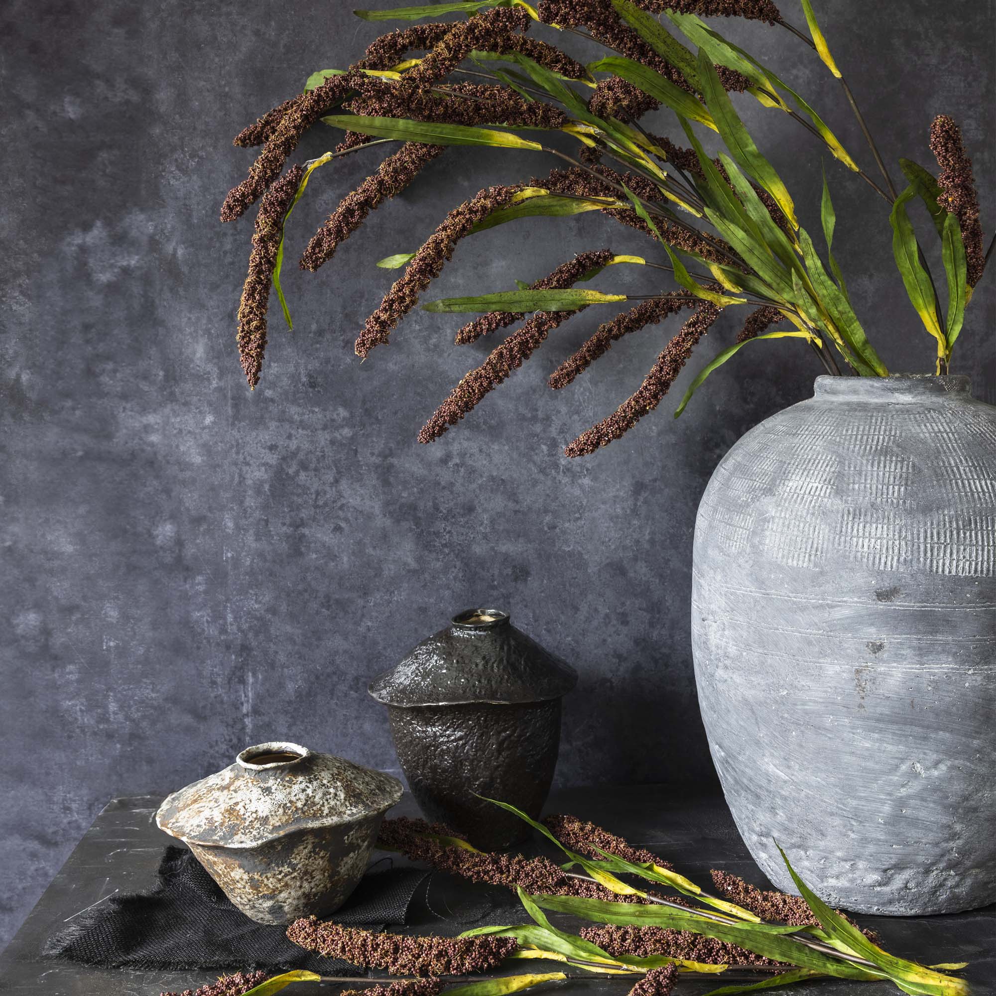 Abigail Ahern – Engroshandel Kunstige blomster – KUNSTIG RISBLOMST0