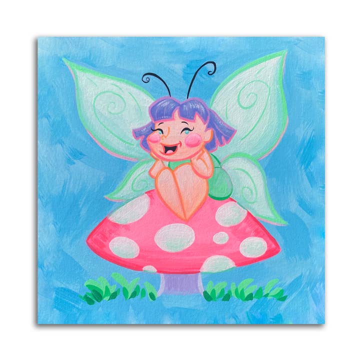 Imprimé Fée Papillon pour la vente par Sey Studios