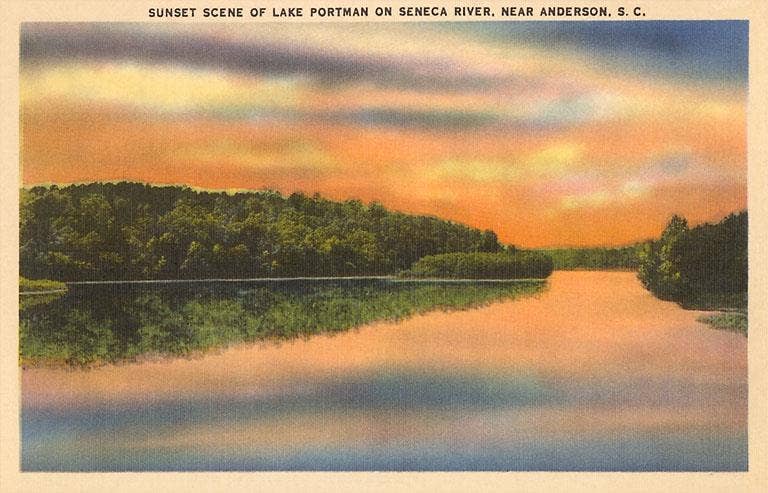 Found Image Press - Wholesale Art Print - Art Print SC-61 Lake Portman, Anderson0