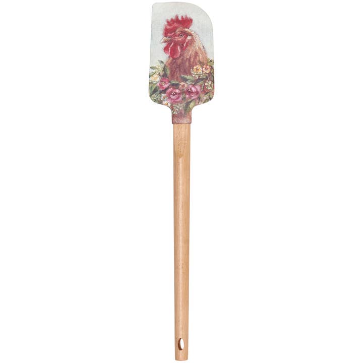 Primitives by Kathy - Wholesale Kitchen Tool/Gadget - Floral Chicken Spatula