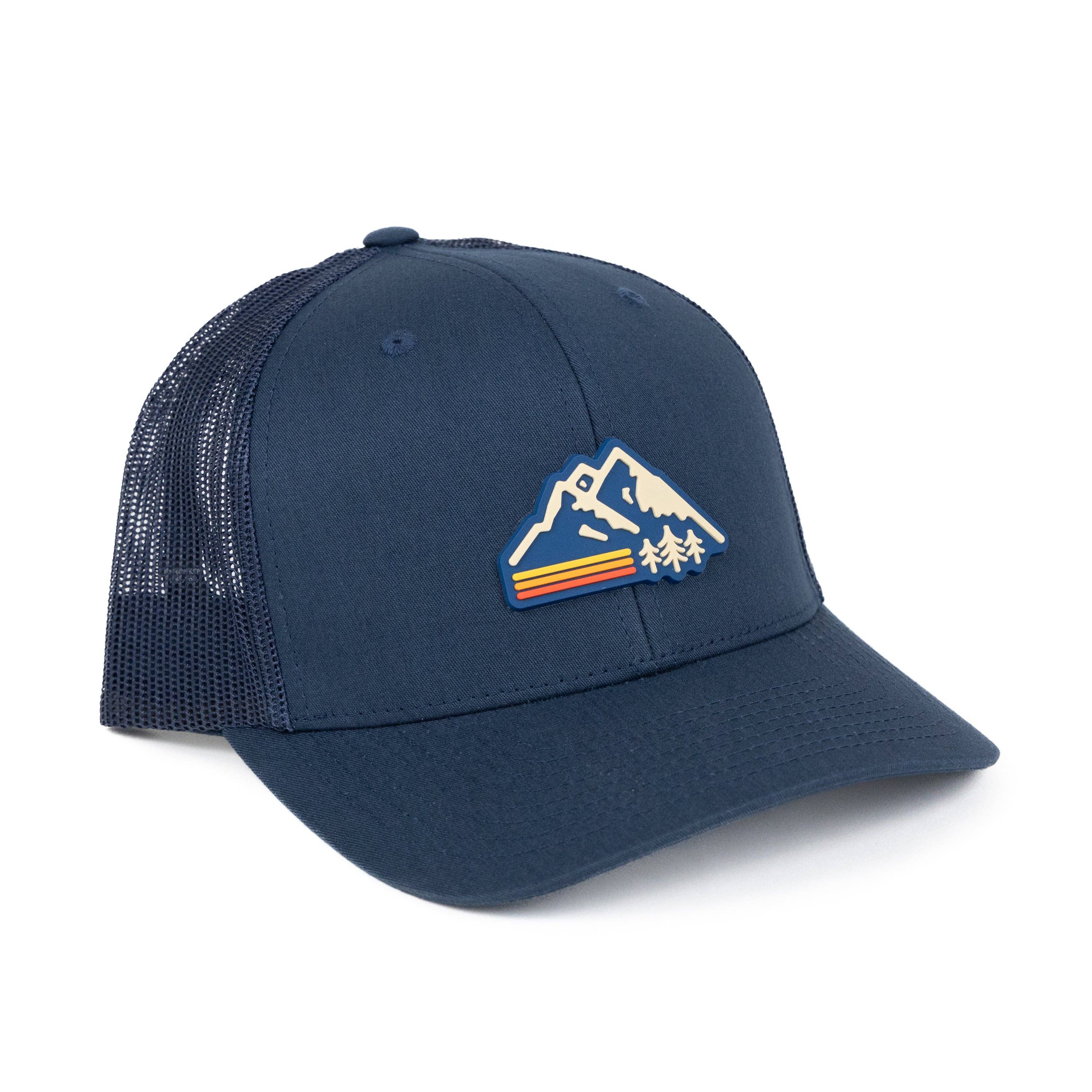 TriPine - Wholesale Trucker Hat - Unisex - Retro Mountain Trucker Hat14