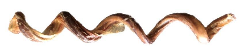 Willy's Wags Natural Pet Treats - Wholesale Pet Treats - Dog - Curly Bully Stick 10-12 Inch2