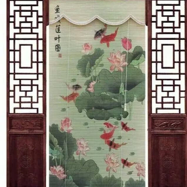 everythingbamboo - Venta al por mayor Cortinas - Cortina enrollable y panel persiana de bambú personalizada para privacidad, hecha a medida3