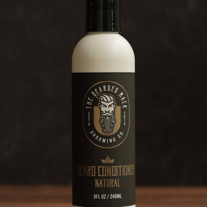 The Bearded Mack Grooming Co - Wholesale Beard Conditioner - Beard Conditioner - Natural (Unscented)1