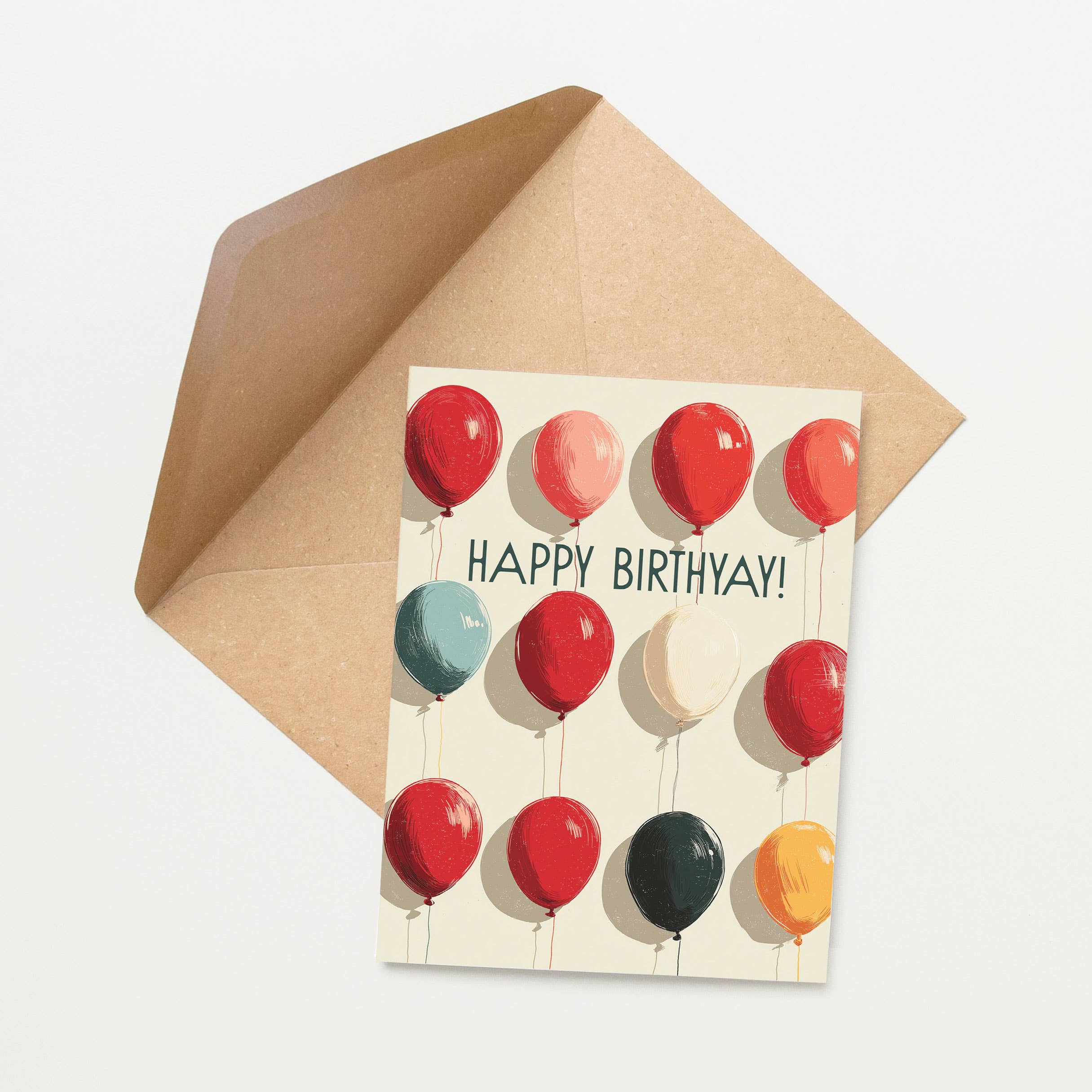 Tiramisu Paperie – Engroshandel Fødselsdagskort – THE DOLCE COLLECTION-Tillykke med fødselsdagen, Fødselsdag, Balloner3