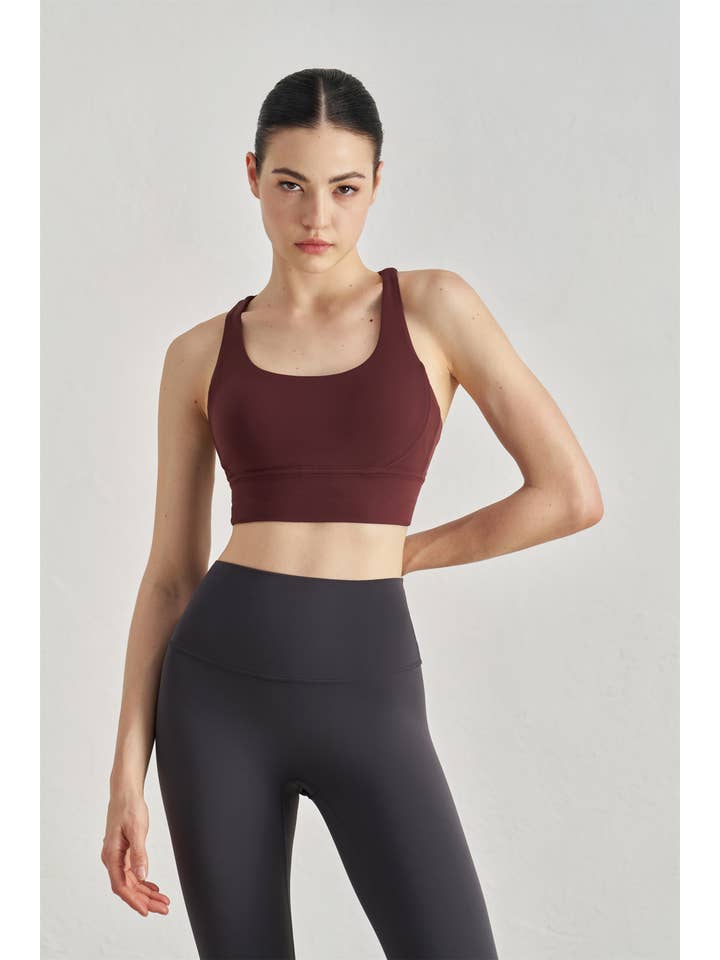 91thelabel - Wholesale Sports Bra - Women's - Isabella Strappy Back Sports Bra