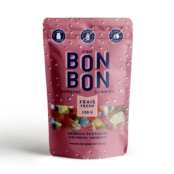 Colorful Animals - Gummy Candies for wholesale by La boîte à bonbons