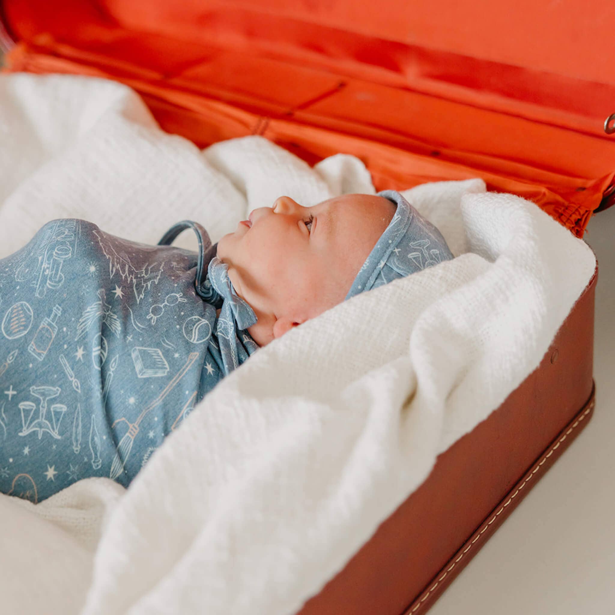 Copper Pearl - Wholesale Swaddle - Baby - Knit Swaddle Blanket - Hogwarts5