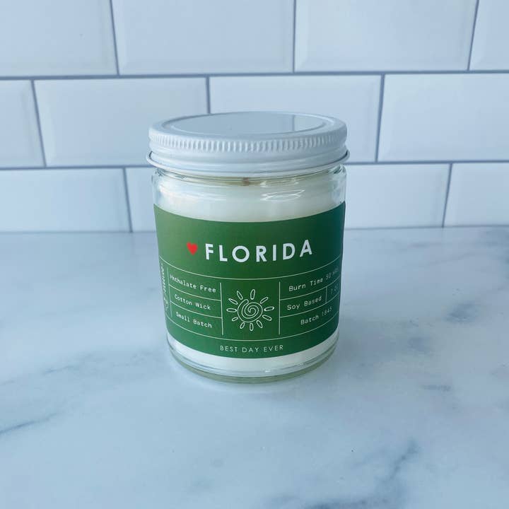 Rambling Caravan - Wholesale Jar/Filled Candle - Florida Candle3