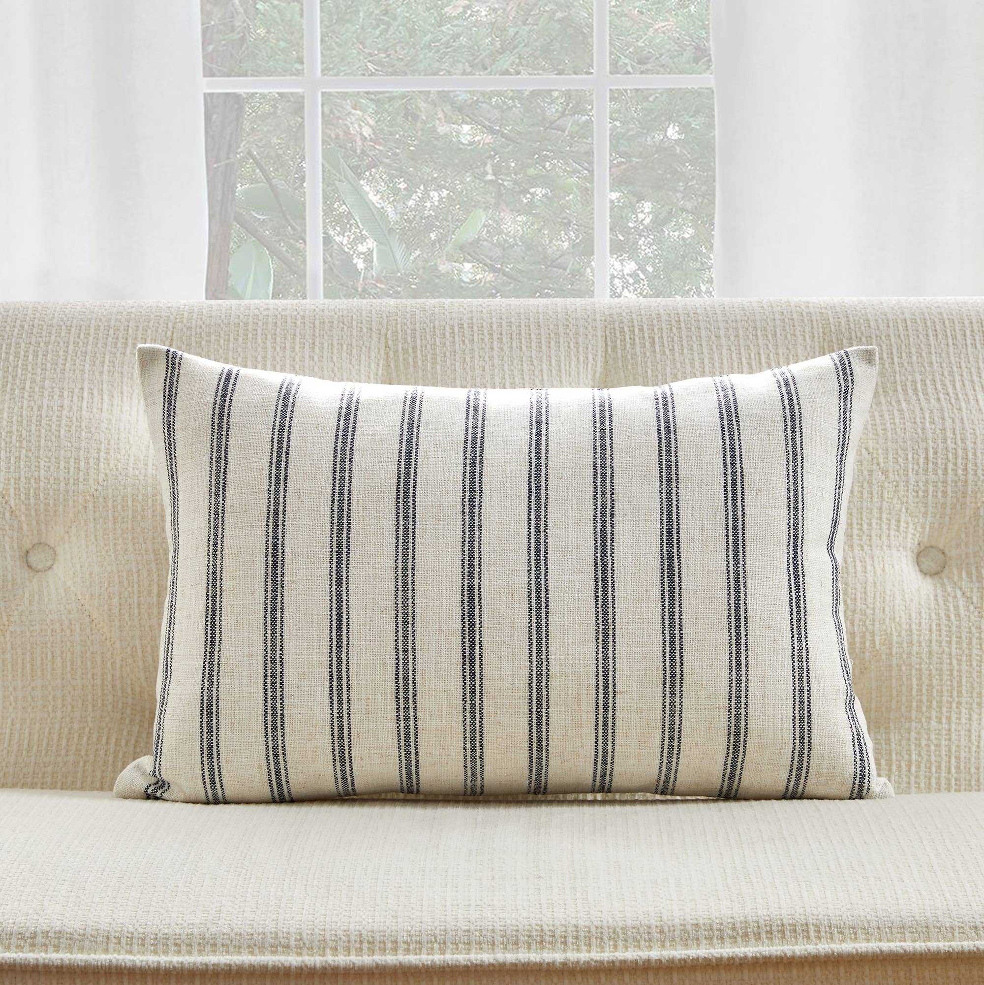 HUIRESOURCE – wholesale Throw/decorative pillow – French Stripe Throw Pillows  3 colors, 7 sizes and more2