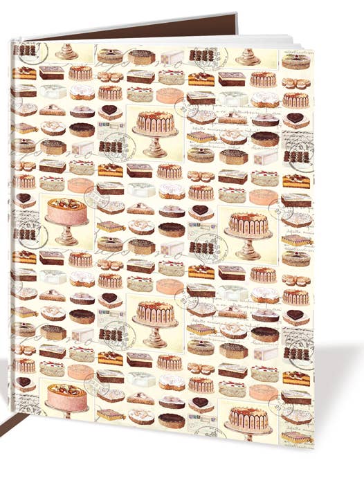 Taarten, notitieboek A4, 8518 voor wholesale door Acte tre US/UK