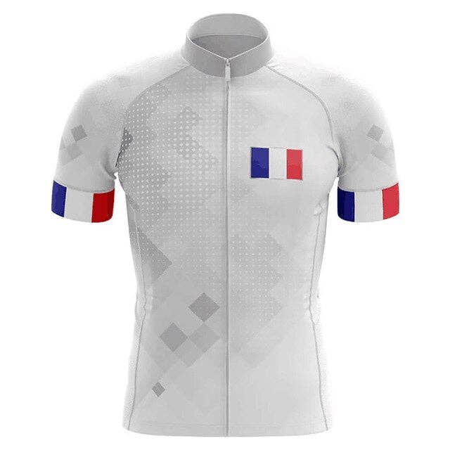 Apparel Now - Wholesale Athletic Shorts - Men's - France Men's Cycling Jersey Short Kit5