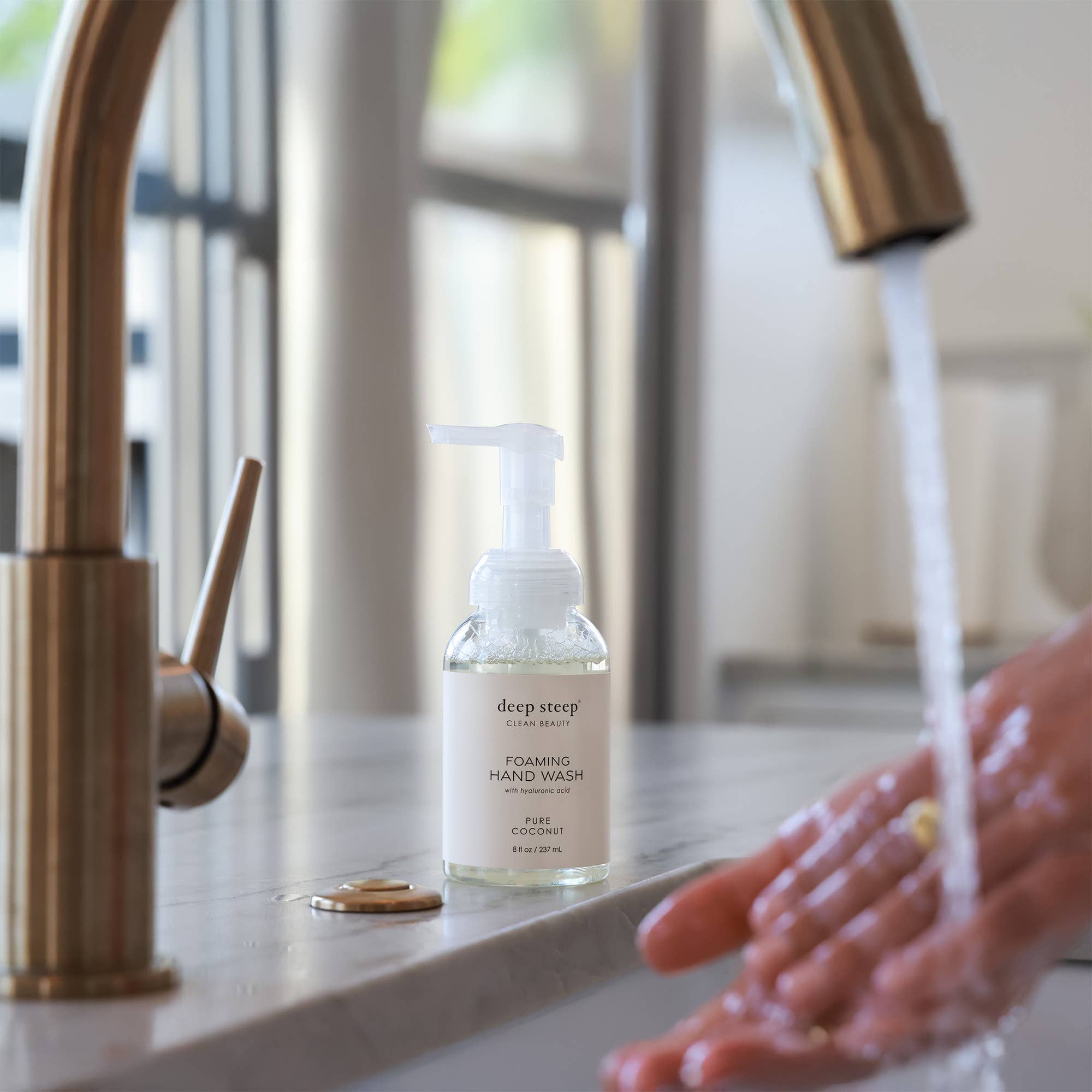 Deep Steep Clean Beauty - Wholesale Hand Soap/Wash - Foaming Hand Wash - Pure Coconut 8oz3