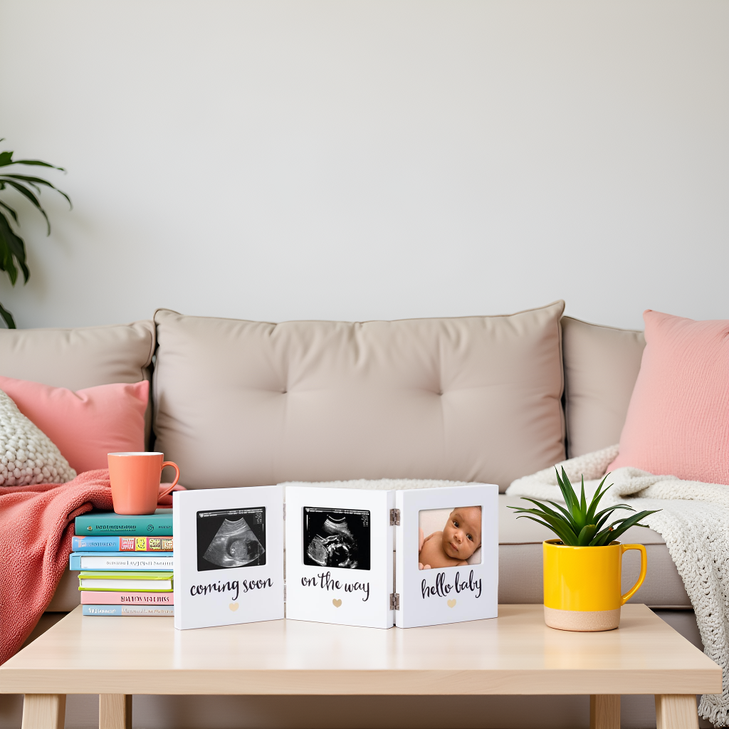 Pearhead - Wholesale Picture Frame - Kids & Baby - Triple Sonogram Keepsake Frame4