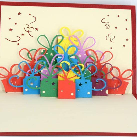 Scatole regalo per la vendita all'ingrosso da parte di Henry Pop Up Cards