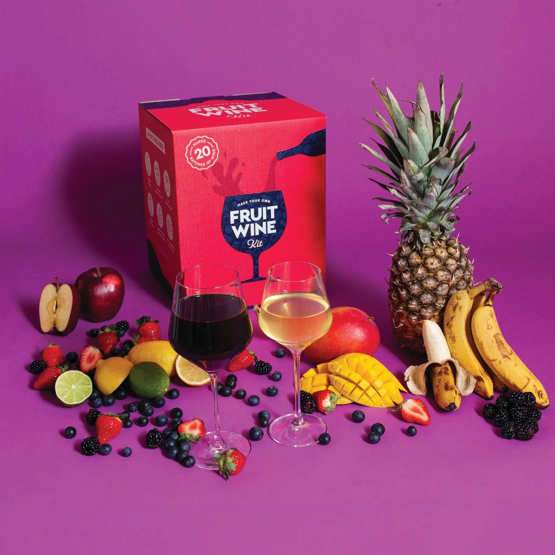 Craft a Brew - Vente Kit de fabrication de boisson - Kit de vin aux fruits3