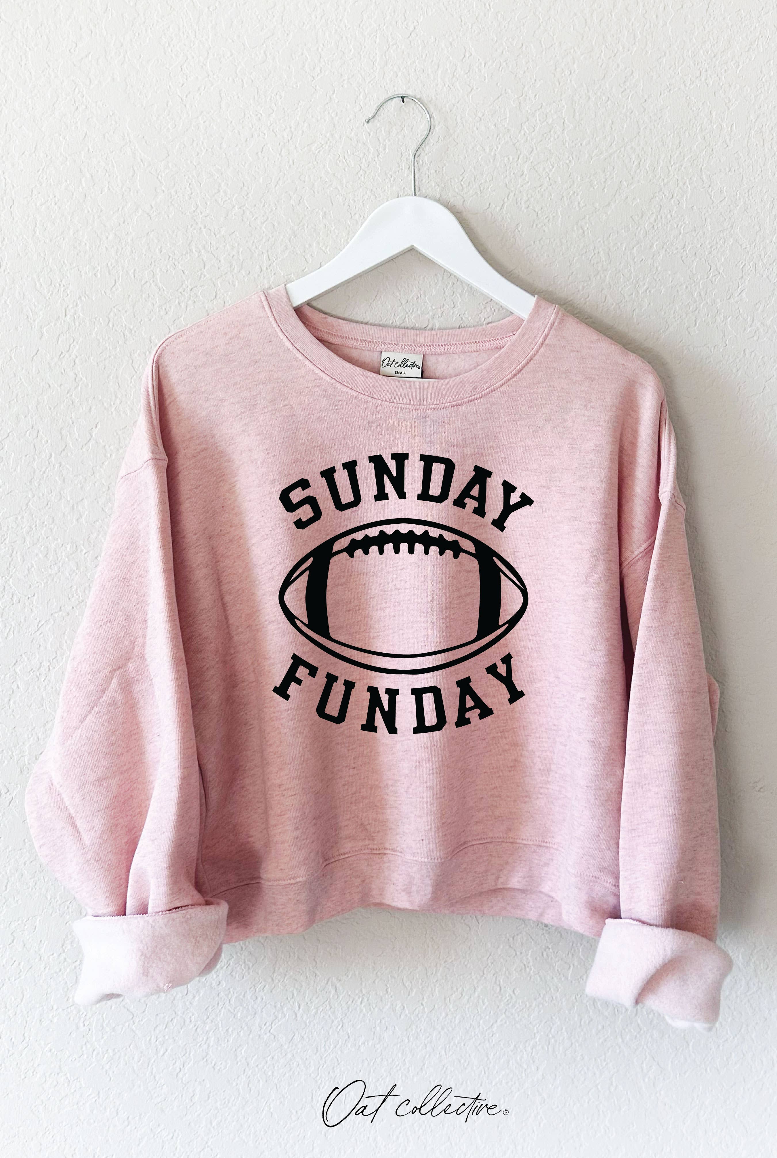 OAT COLLECTIVE - Wholesale Graphic Sweatshirt - Women's - SUNDAY FUNDAY Mid Graphic Sweatshirt4