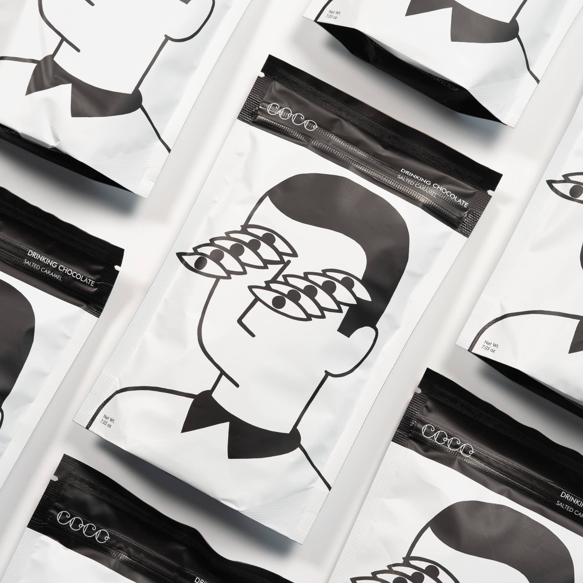 COCO Chocolatier [No duties when shipping to US!] – wholesale Varm chokladmix/-kit – Saltad karamell drickchoklad 200g1