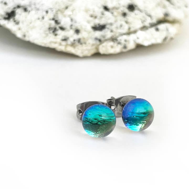 Flame Work Designs - Glass Jewelry - Wholesale Stud/Post Earrings - 12 Assorted Mini's collection 10% OFF3