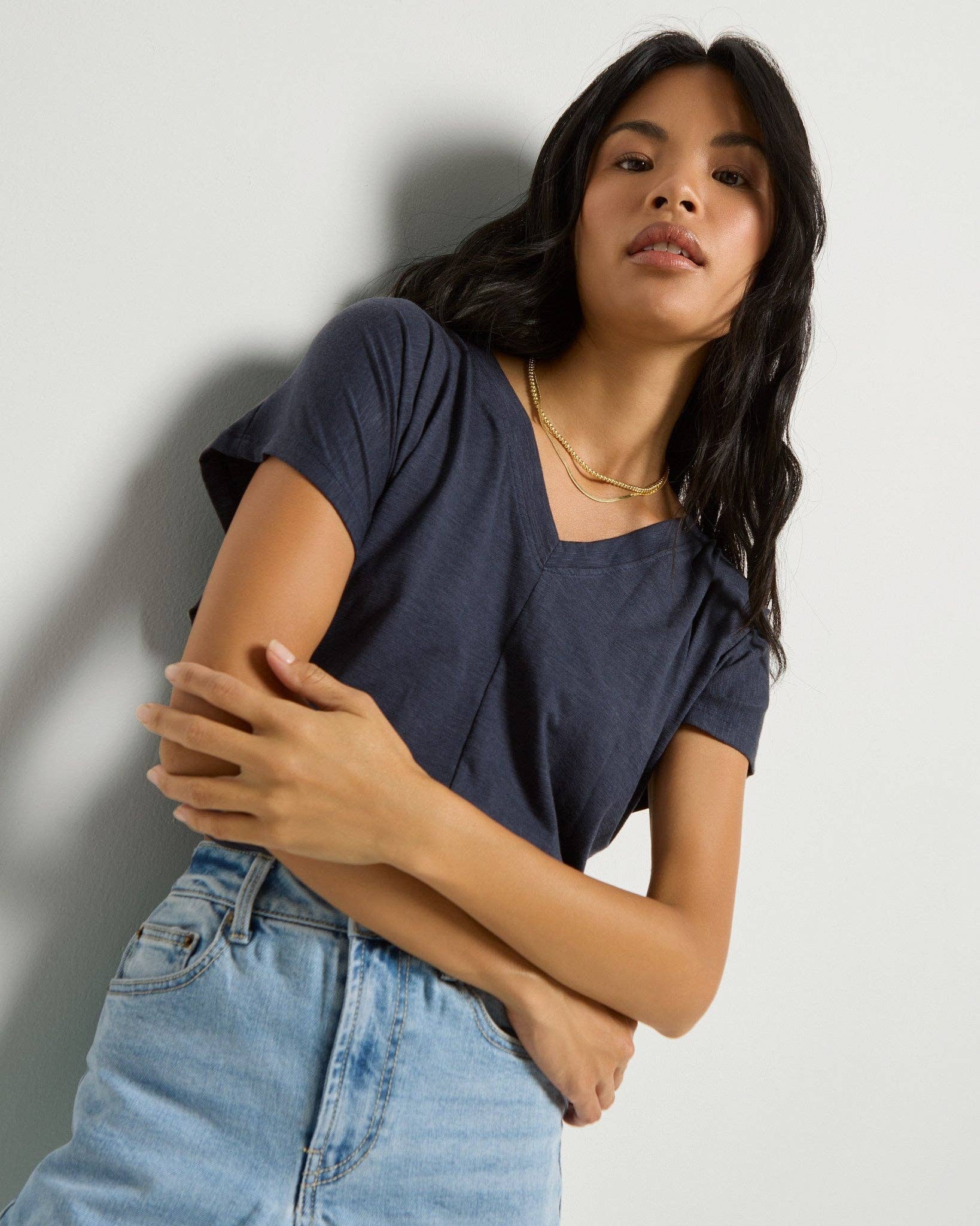 Seventy Eight and Sunny (SEAS) - Wholesale T-Shirt - Women's - SoCal Tee4