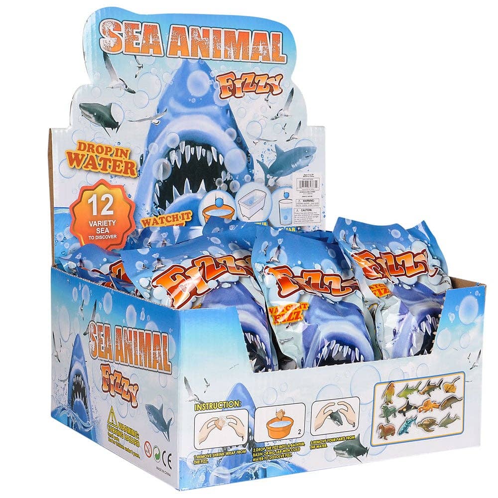 La Luna Bella - Toys - Wholesale Classic Toy - Kids - 3" AQUATIC FIZZY EGG (24PC/UN) LLB kids toys4