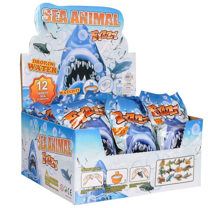 La Luna Bella - Toys - Wholesale Classic Toy - Kids - 3" AQUATIC FIZZY EGG (24PC/UN) LLB kids toys4