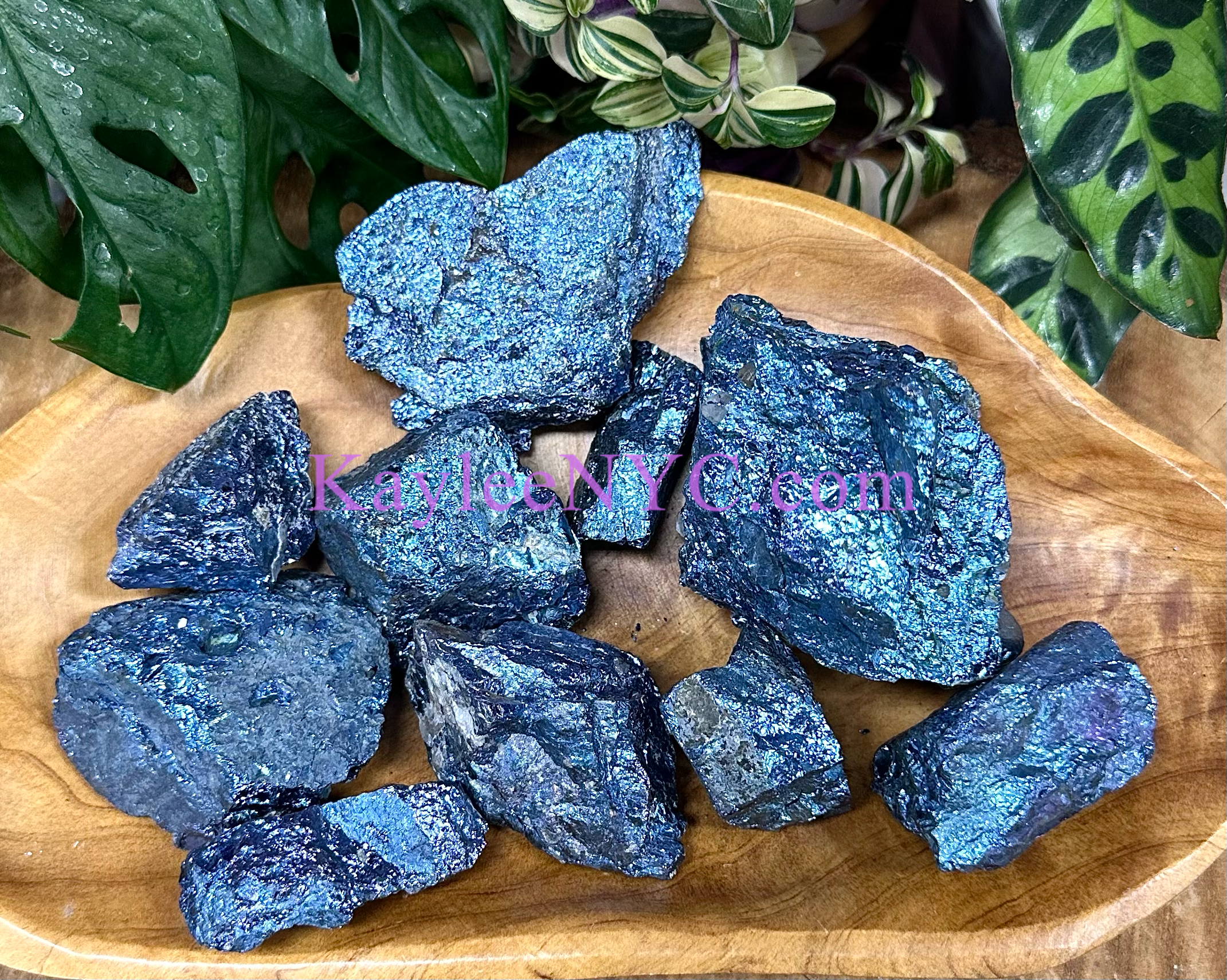 KayleeNYC - Wholesale Spiritual Stone/Crystal - 3 Lbs Natural Chalcopyrite aka Peacock Ore Crystal Healing1