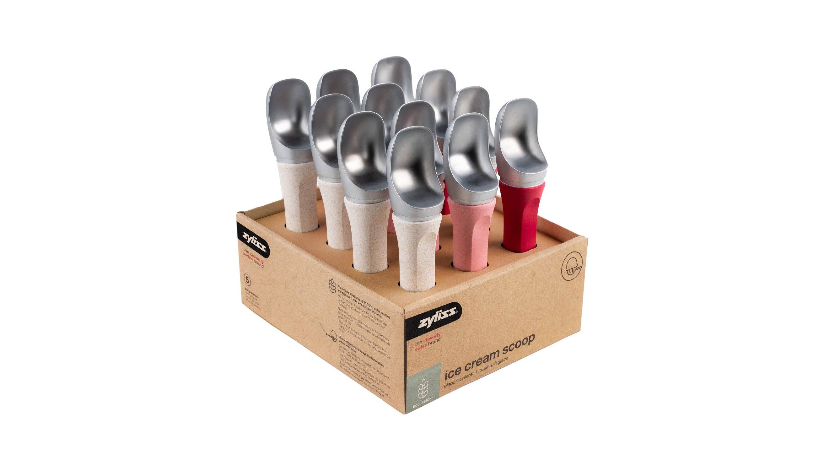 DKHB [Zyliss, Cole & Mason, Swissmar, AdHoc, Ken Hom] - Wholesale Ice Cream Scoop - Zyliss Ice Cream Scoop CDU 121