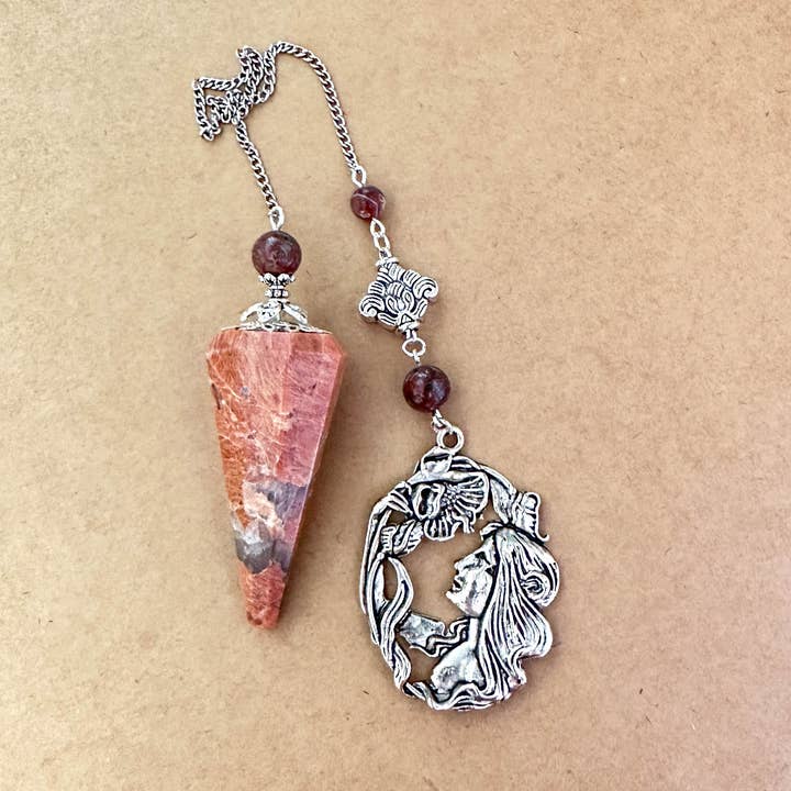 Glorious Healing Crystals - Vendita all'ingrosso Attrezzatura per meditazione - Pendolo Rosophia Azeztulite, Sophia dea della saggezza
