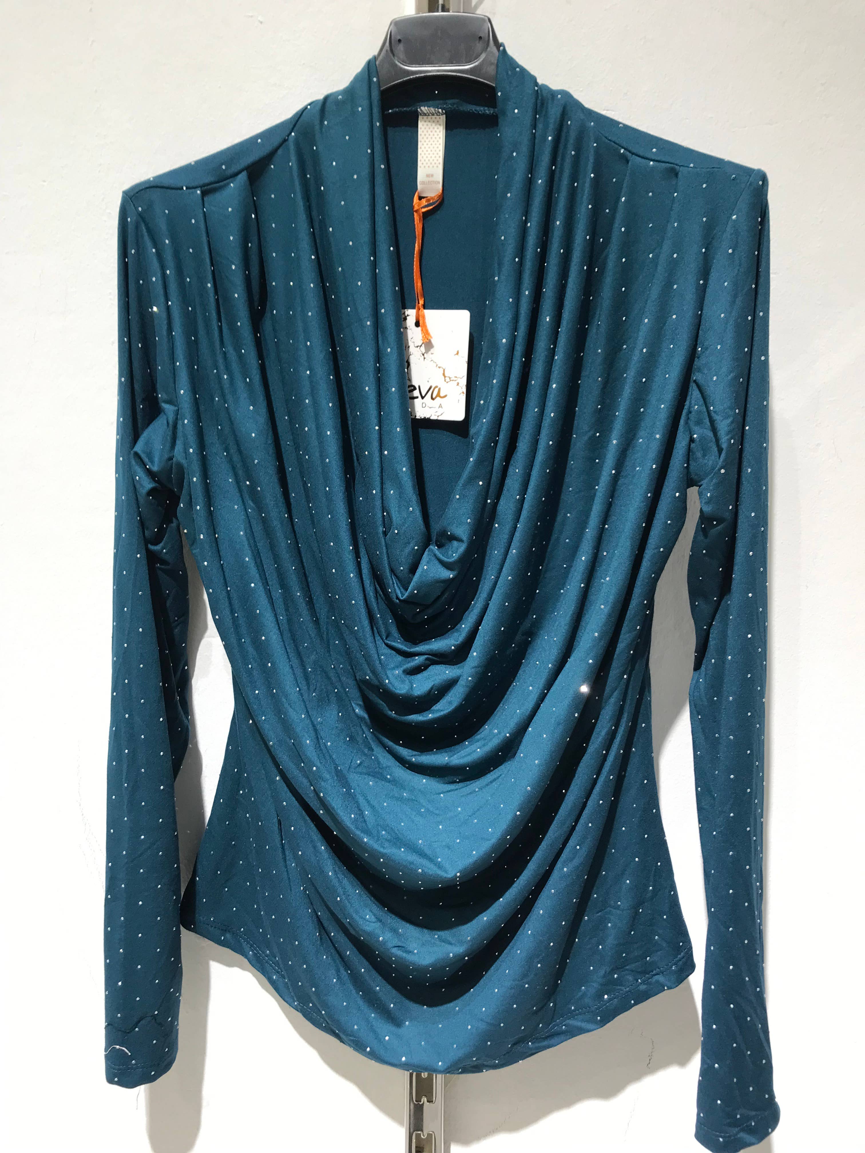 Only Yuan - Wholesale Blouse - Women's - ref 24970 blouse with glitter5