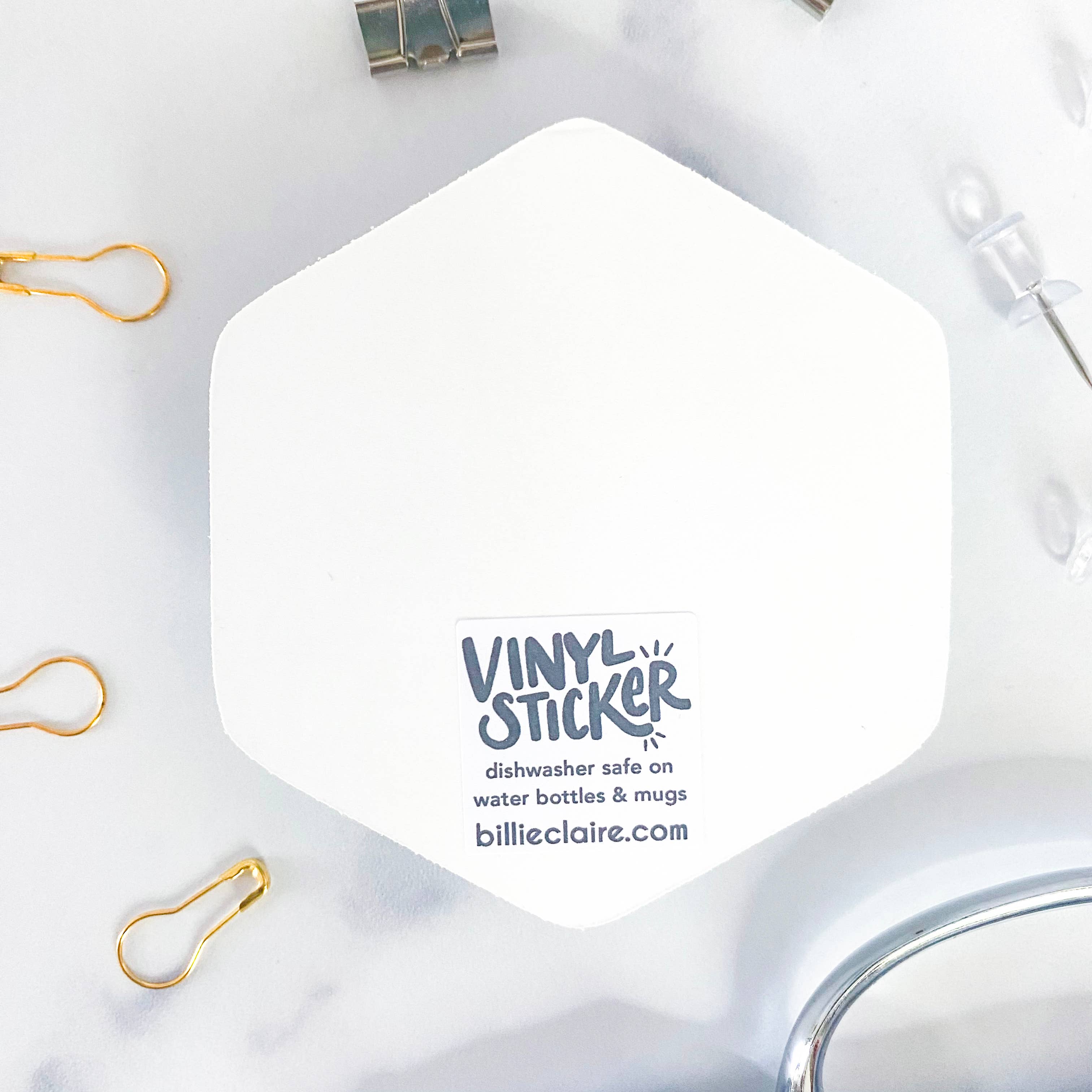 Billie Claire Illustration (Handmade) - Vendita all'ingrosso Adesivo - Richmond, Virginia - Adesivo in vinile1