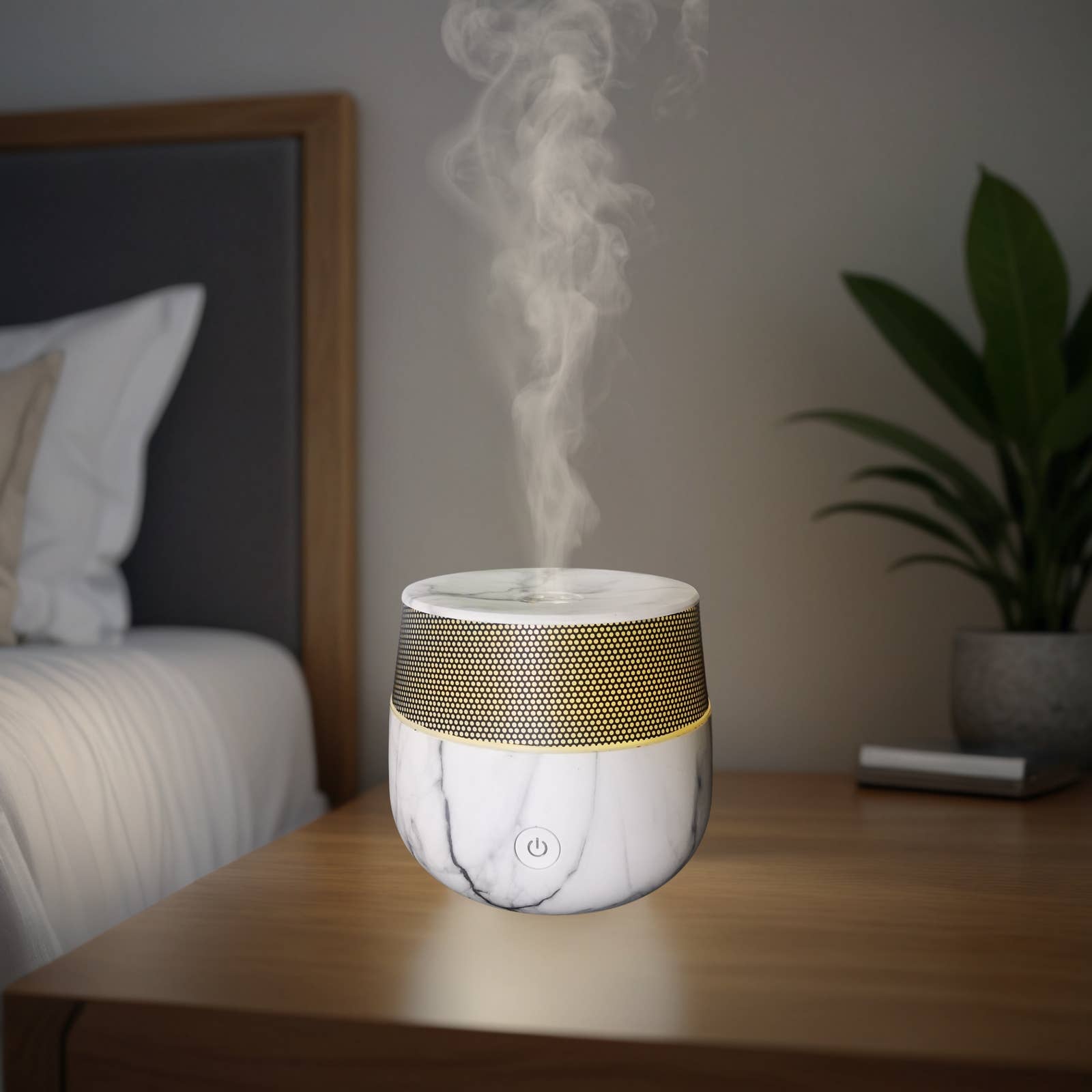 Zen'Arôme – wholesale Elektronisk diffusor – Kailo doft- och eterisk oljediffuser med marmormönster17