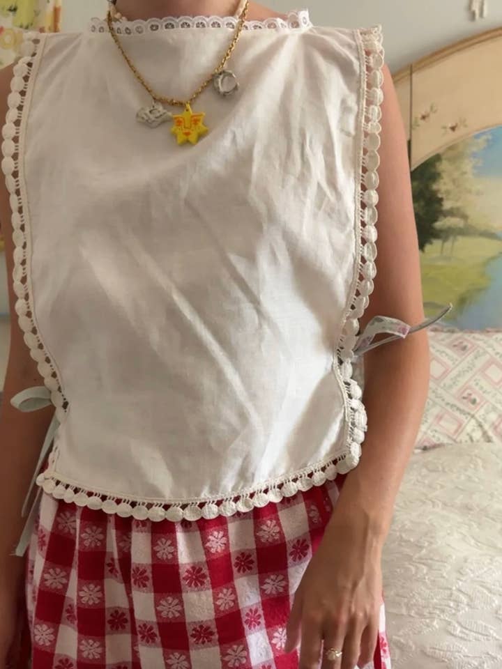 Soleil et Amis - Wholesale Blouse - Women's - the Florence top - Handmade Upcycled Tank top6