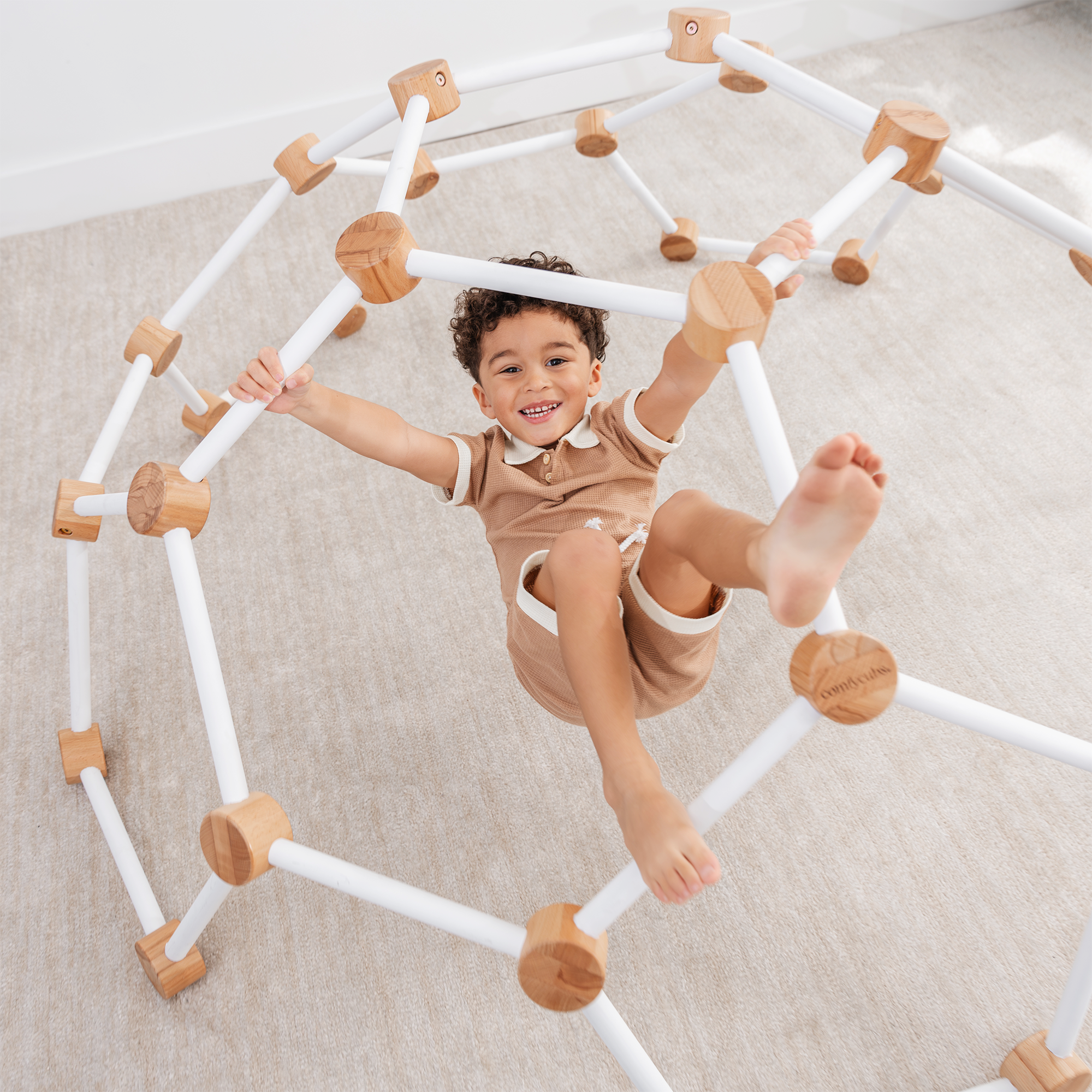Comfy Cubs - Wholesale Wood Toy - Kids - Wooden Toddler Play Gym, Montessori Climber by Comfy Cubs16