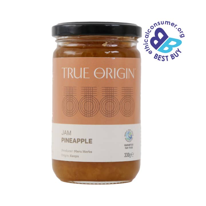 Pineapple Jam (330g) for wholesale by True Origin Foods