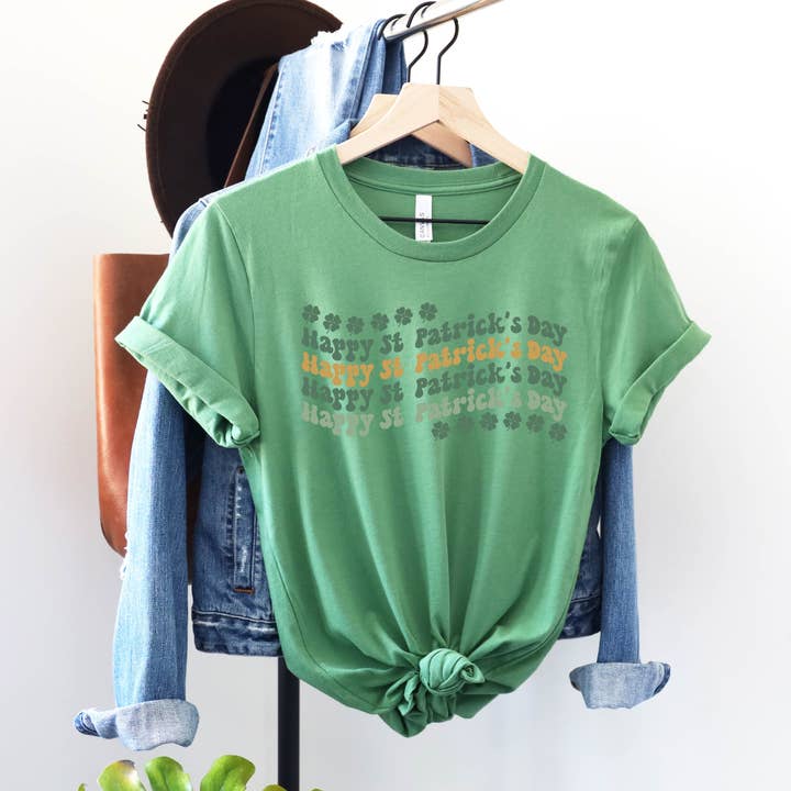 T-shirt Happy St Patrick's Day pour la vente par Memphis Supply Co