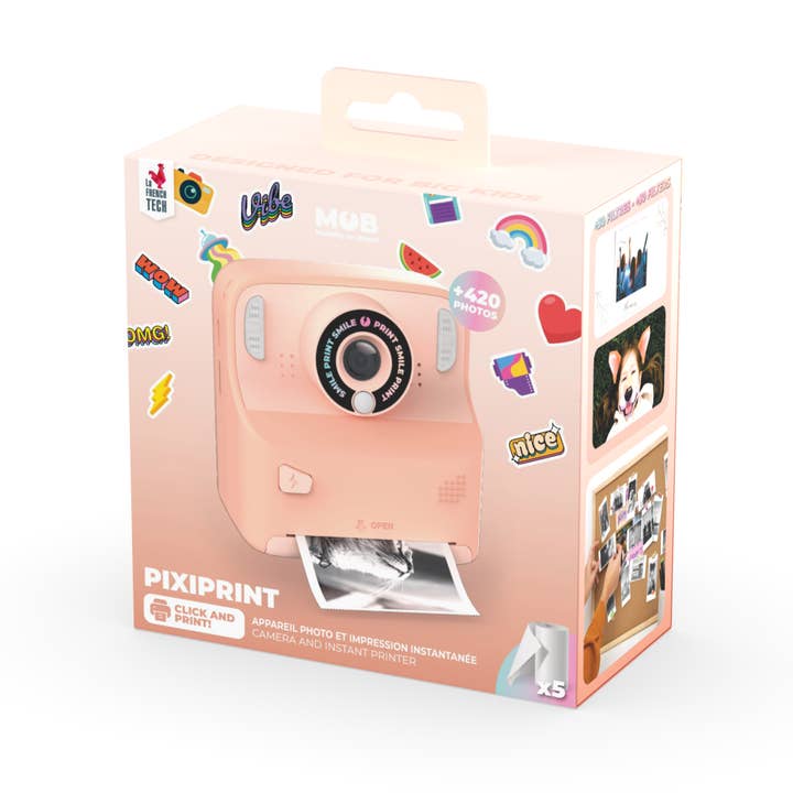 Mobility On Board - Wholesale Classic Toy - Kids - PixiPrint Camera - Pink5