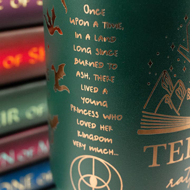 zoo&roo - Wholesale Insulated Mug/Tumbler - Throne of Glass 40 oz engraved tumbler | officially licensed12