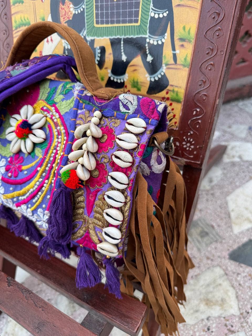 GYPSY STUDIO - Wholesale Shoulder Bag - Women's - Traditional Banjara Bags Banjara Bags Embroidery Work Bag 8