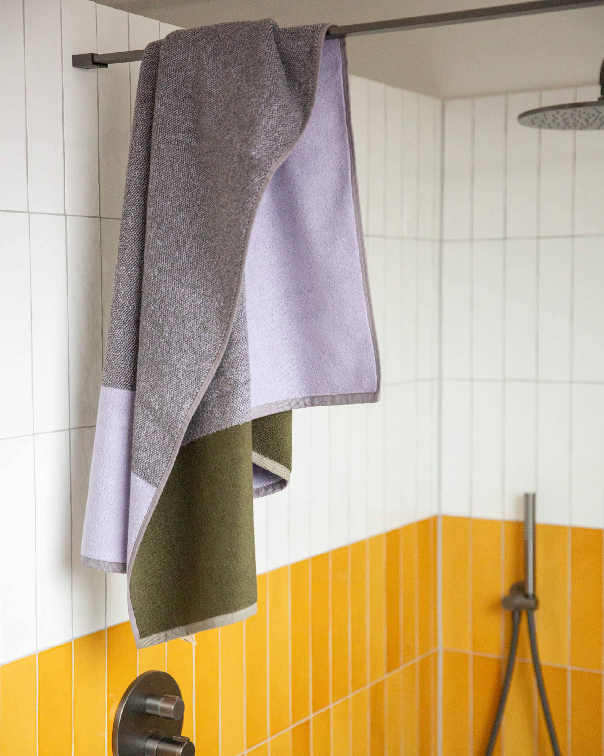 Badhanddoeken Set Blend Green Lilac (2 st.) for wholesale on Faire2