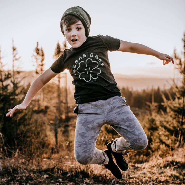 Shenanigans Tee for wholesale by Rivet Apparel Co.