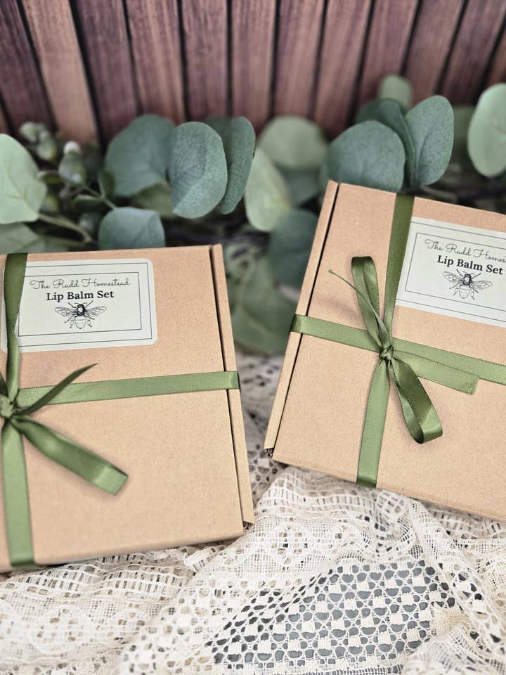Lip Balm Gift Set for wholesale by The Rudd Homestead LLC