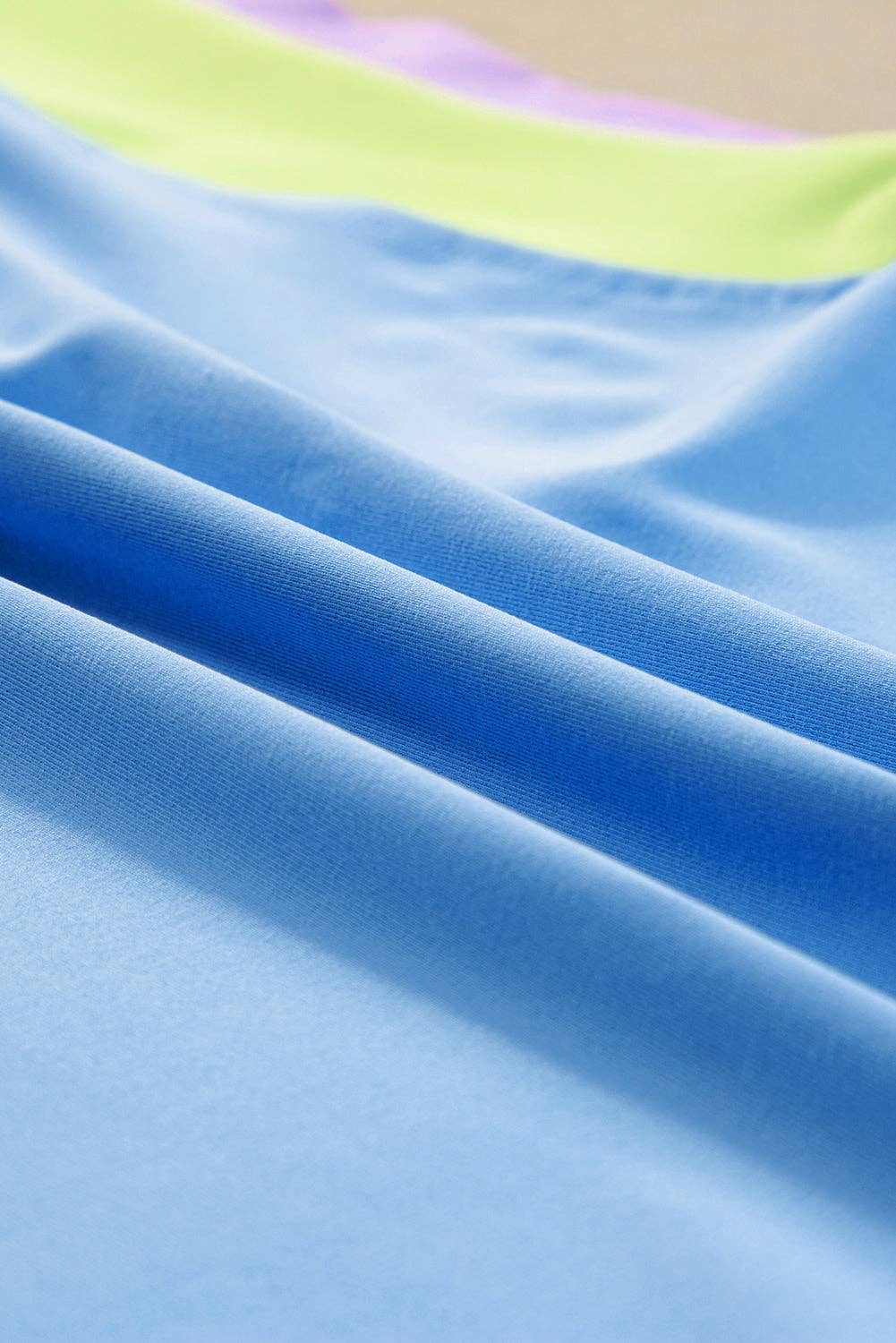 Lovesoft - Wholesale Lounge Set - Women's - Multicolor Color Block Detail Casual Two-piece Set8