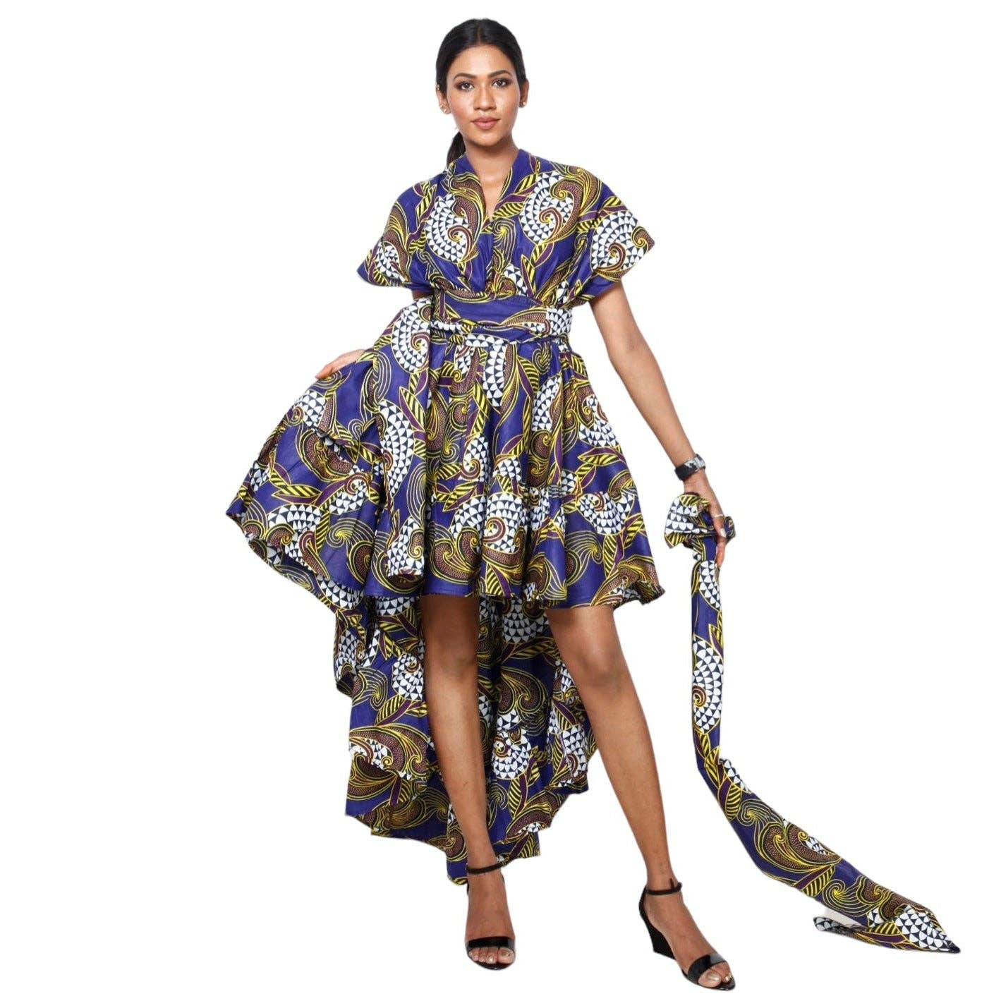African Stars - Wholesale Dress - Women's - Women's Skirt/Dress Multi Wear Style -- FI-313652