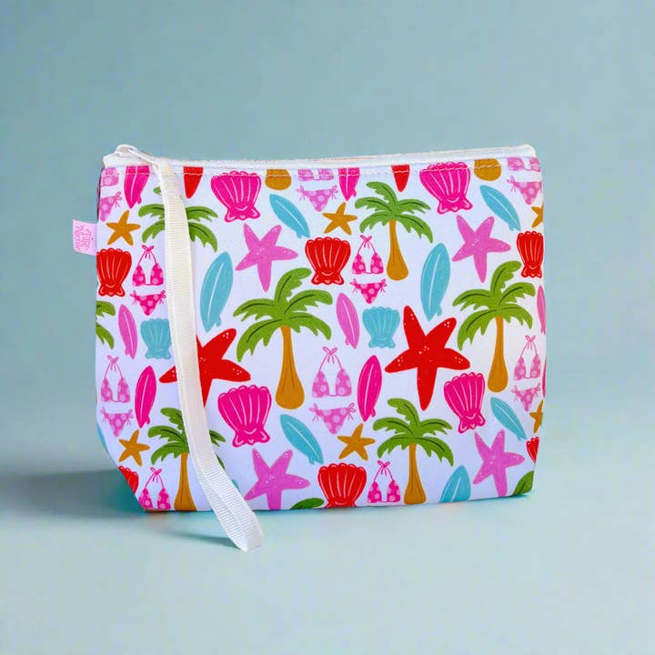 Trousse de maquillage avec dragonne - Floride pour la vente par Elle Nicole