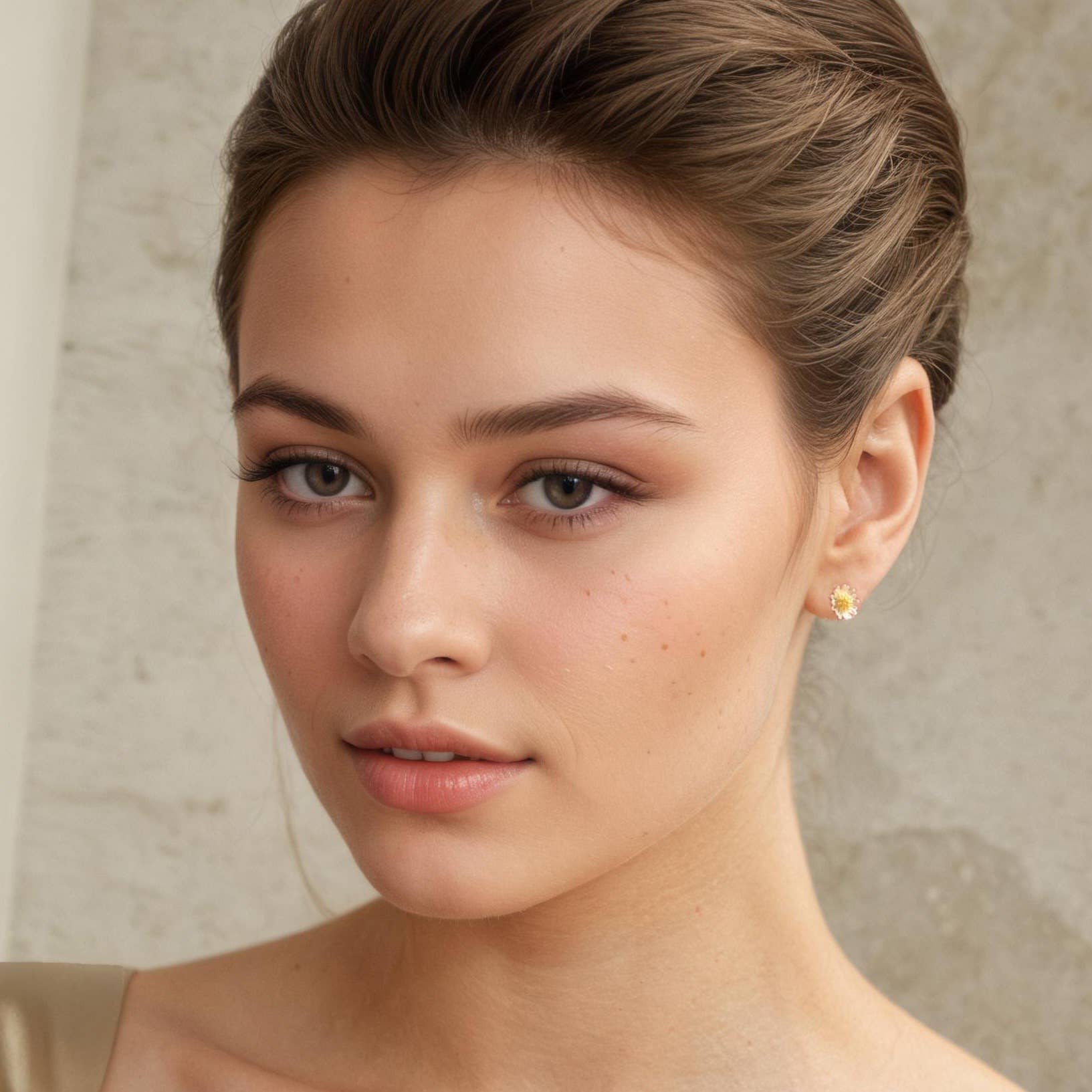 Silk Purse, Sow's Ear - Wholesale Stud/Post Earrings - Daisy Sterling Silver Stud Earrings3