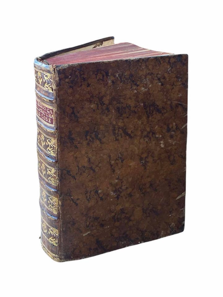 Lucrezio - Della Natura delle Cose Libri Sei Tradotti in Verso Sciolto - 1761 per la vendita all'ingrosso da parte di Belriguardo Italian Rare Books