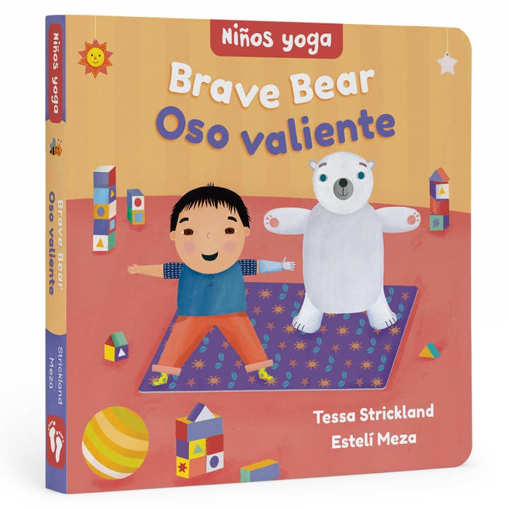 Barefoot Books - Wholesale Book - Kids - Niños yoga: Brave Bear / Oso valiente