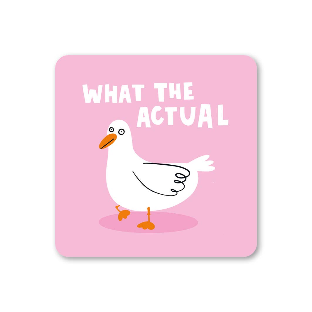 Lucy Maggie Designs - Wholesale Coasters - What the Duck Coaster0